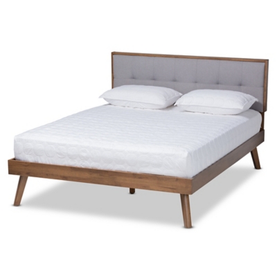 Baxton Studio Alke Platform Bed - Thumbnail 5