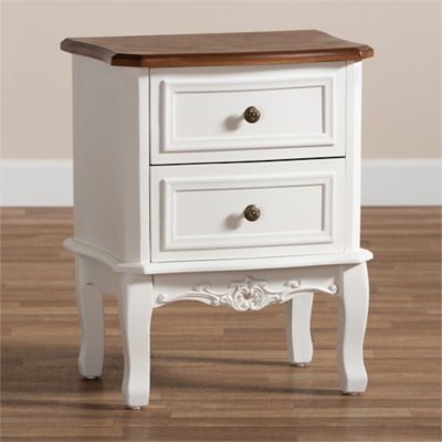 Darlene 2-Drawer Nightstand