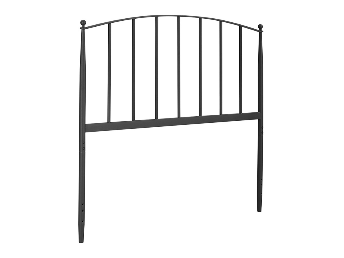Crosley Whitney Metal Headboard - Black, Full/Queen Size, Modern Farmhouse Design
