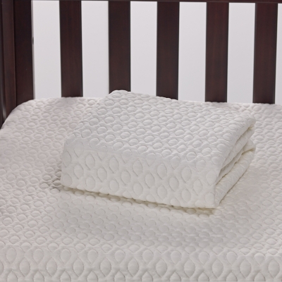 Bedgear 6.0 Ver-Tex® Crib Protector, White