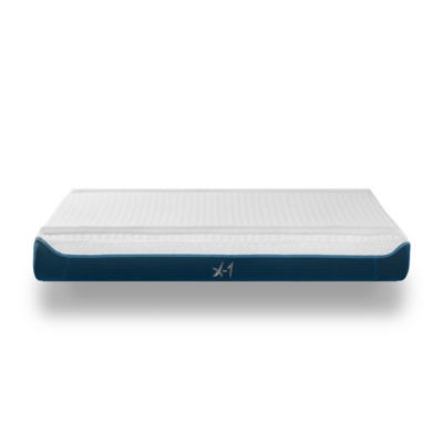 Bedgear X-1 Edge Mattress - Boxed (Twin), White/Blue, large
