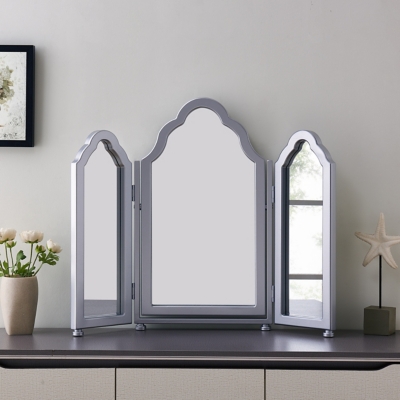 Southern Enterprises Sarah Anywhere Tri Fold Vanity Mirror Ashley Furniture Homestore