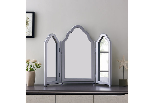 Ashley Furniture Home, Large Tri Fold Bathroom Mirror