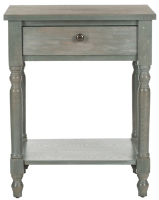 Safavieh Tami Night Stand with Storage, French Gray, large