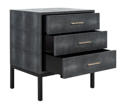Safavieh Medium Black Nightstands Ashley Furniture Homestore