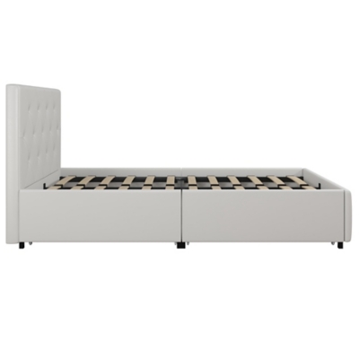 Atwater Living Dana Upholstered Storage Twin Bed | Ashley