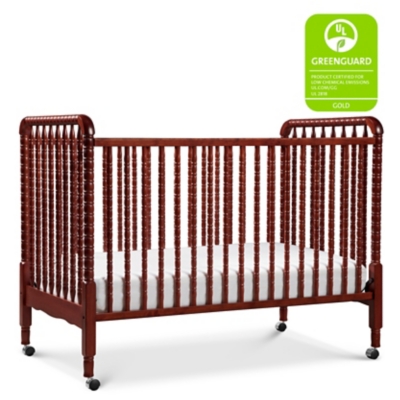 Davinci Jenny Lind Stationary Crib In Cherry, Red, large