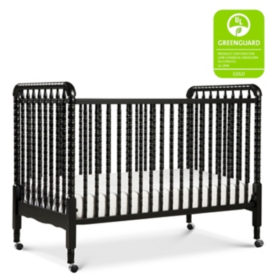 B600001766 Davinci Jenny Lind Stationary Crib, Black sku B600001766