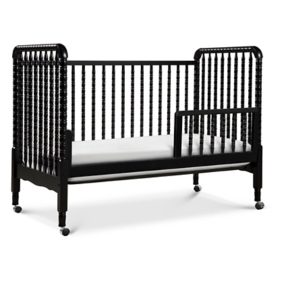 Davinci Jenny Lind Stationary Crib In Ebony, Black, large