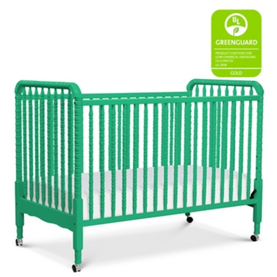 Davinci Jenny Lind Stationary Crib In Emerald, Green, large