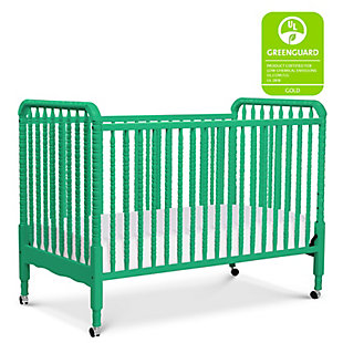 Davinci Jenny Lind Stationary Crib In Emerald, Green, rollover