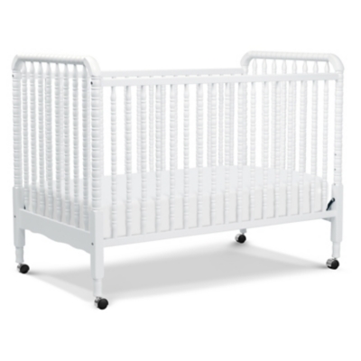 Davinci Jenny Lind Stationary Crib In White, White, large