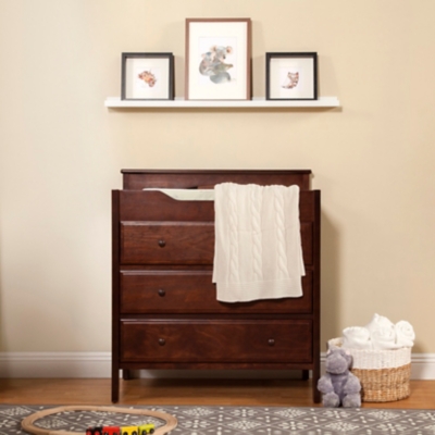 Davinci Jayden 3-drawer Changer Dresser In Espresso, Brown, large