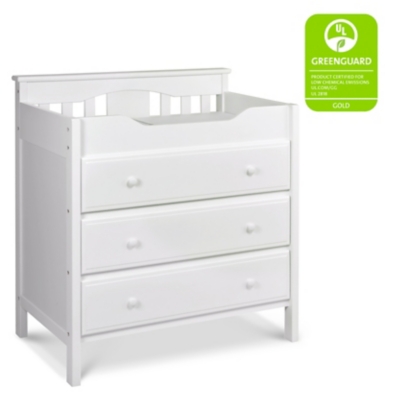 Davinci Jayden 3-Drawer Changer Dresser, White