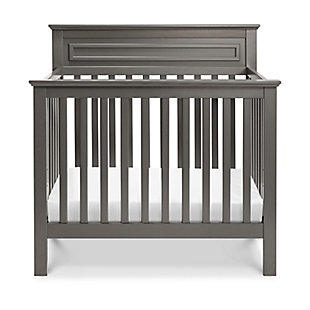 The space-saving design of the Autumn 4-in-1 Convertible Mini Crib will bring both delight and a touch of traditional appeal to any nursery. This mini-sized version of the full-sized Autumn 4-in-1 Crib has the same clean and strong lines with refined raised moulding on its high headboard. The Autumn crib grows with your child with its four different mattress height positions and converts into a mini toddler bed, day bed and twin-size bed to grow with your child (conversion kits sold separately).Made of solid, sustainable new zealand pine wood and tsca compliant engineered wood | Finished in a non-toxic multi-step painting process; lead and phthalate safe | Exceeds astm international and u.s. Cpsc safety standards | Greenguard gold certified product tested for over 10,000 chemicals, contributing to cleaner indoor air and a healthier environment for baby | 4 adjustable mattress positions that can be lowered as your baby begins to sit and stand; easily converts to mini toddler bed, day bed and twin-size bed | Mini toddler kit #m20399 and twin-/full-size kit #m5789 sold separately | Davinci's line of non-toxic, greenguard gold mattresses recommended | Assembly required