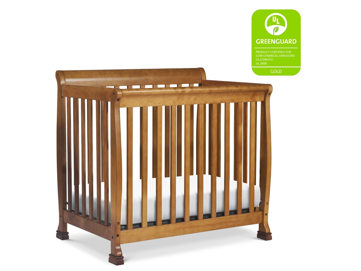 Chestnut Davinci Mini Cribs Davinci Chestnut Crib DaVinci Autumn