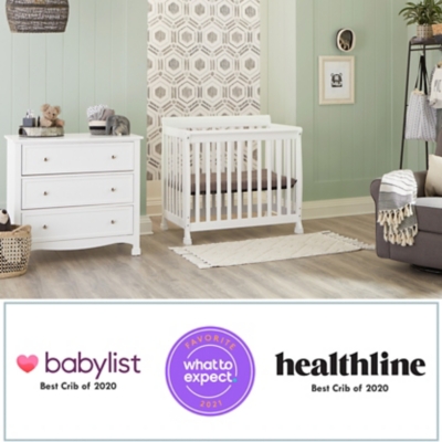 davinci kalani mini crib white