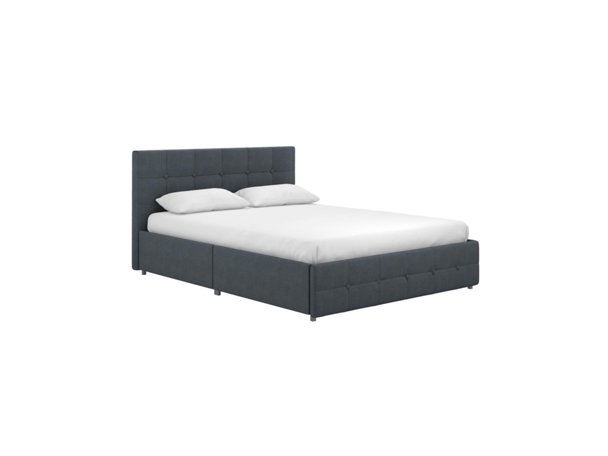 Atwater Living Ryder Linen Queen Upholstered Storage Bed