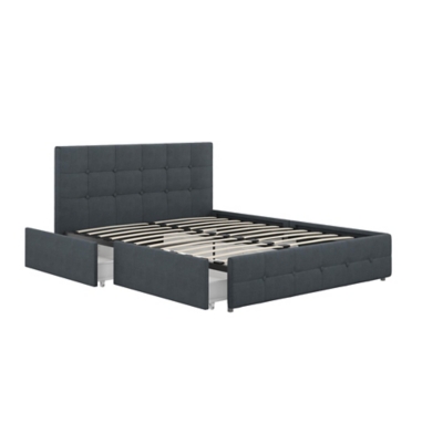 Atwater Living Ryder Linen Queen Upholstered Storage Bed