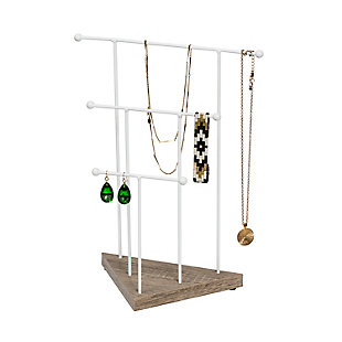 Honey Can Do 13-Inch 3-Tier Jewelry Stand, , large