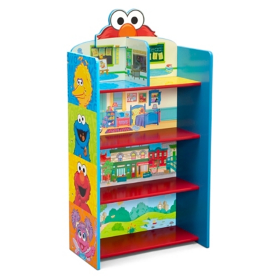 Sesame street storage table discount and chairs set delta children