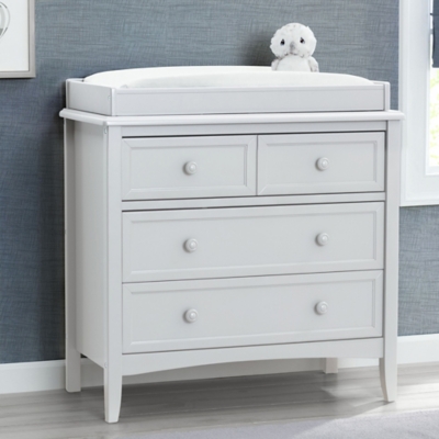 delta children white dresser