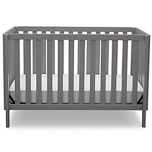 Delta Children Milo 3-in-1 Convertible Crib, Gray, large