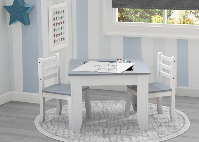 B600002067 Delta Children Chelsea Wood Table And Chair Set, G sku B600002067