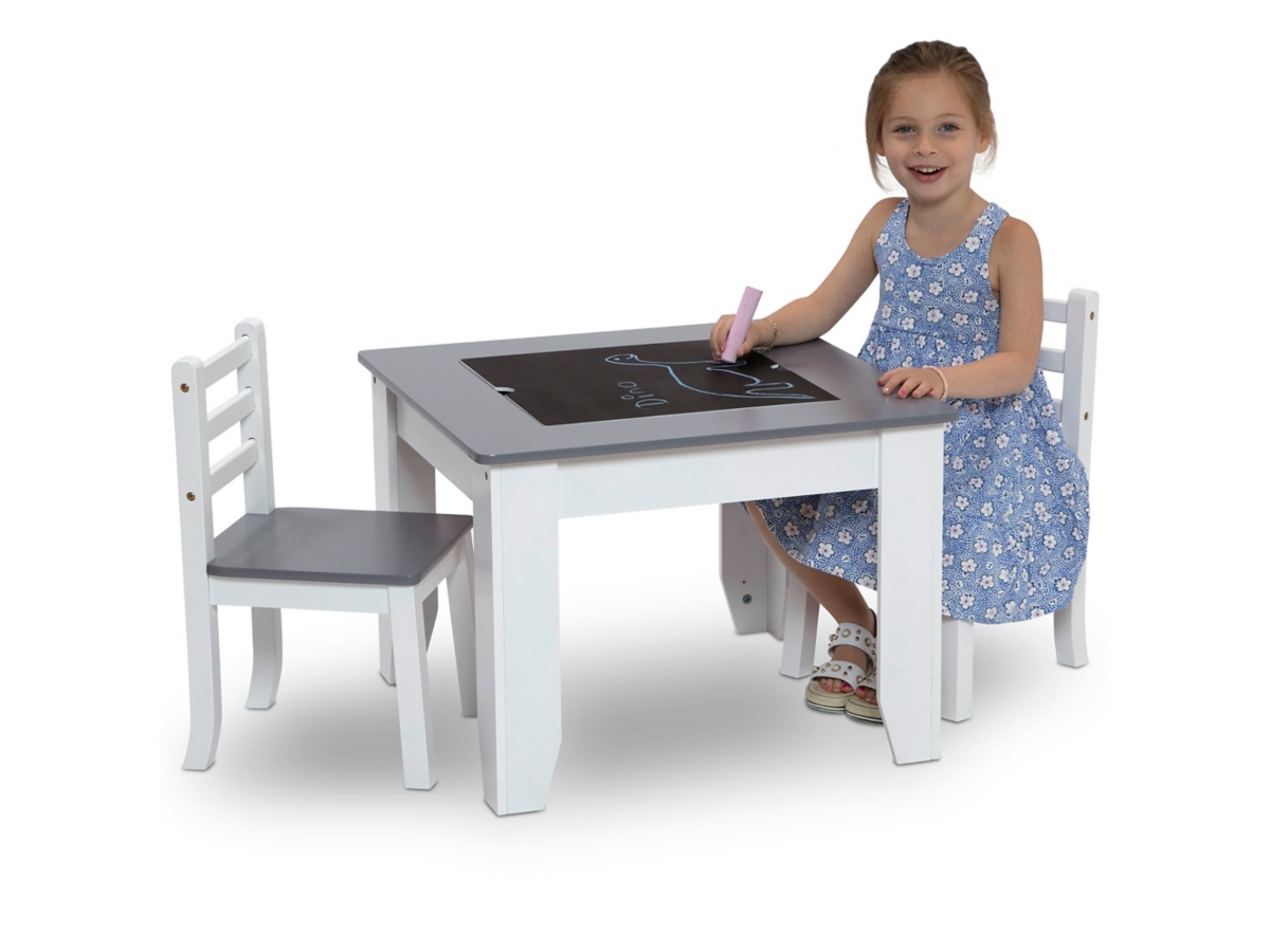 Delta Children Chelsea Wood Table And Chair Set, , large