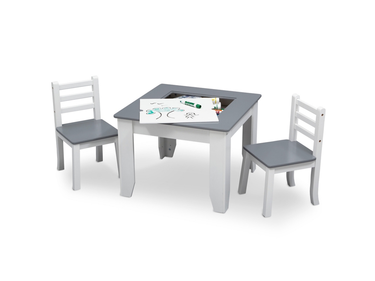 Delta Children Chelsea Wood Table And Chair Set, , large