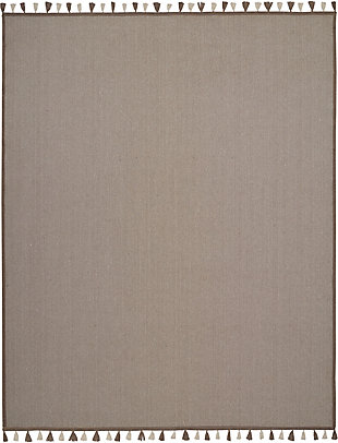 Nourison Kids Otto Taupe 8'x11' Oversized Rug, Taupe, large