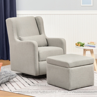 B600002271 Carters by Davinci Adrian Swivel Glider with Stora sku B600002271