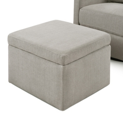 Carter's by davinci adrian deals swivel glider with storage ottoman