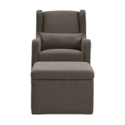 Carter s by Davinci Adrian Swivel Glider with Storage Ottoman Ashley