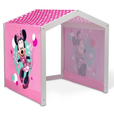 Delta Children Disney Minnie Mouse Indoor Playhouse With Fabric Tent For Boys And Girls, , large
