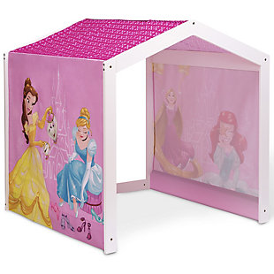 Delta Children Disney Princess Indoor Playhouse With Fabric Tent For Boys And Girls, , large