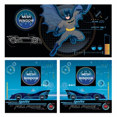 Delta Children Batman Loft Bed Tent - Curtain Set For Low Twin Loft Bed (bed Sold Separately), , large