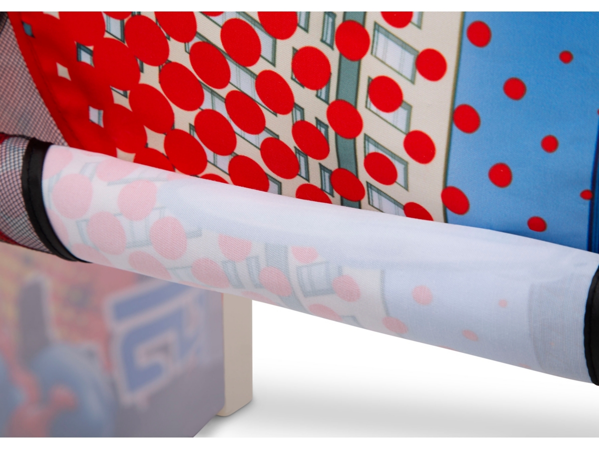 Delta Children Spider-man Loft Bed Tent - Curtain Set For Low Twin Loft Bed (bed Sold Separately), , large