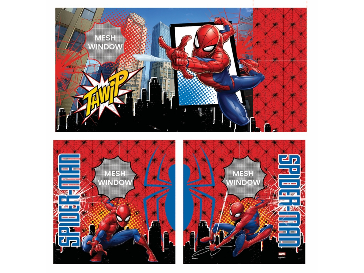 Delta Children Spider-man Loft Bed Tent - Curtain Set For Low Twin Loft Bed (bed Sold Separately), , large