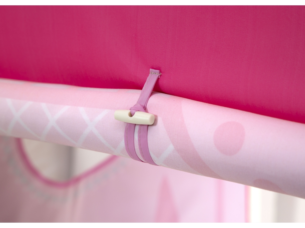 Delta Children Disney Princess Loft Bed Tent - Curtain Set For Low Twin Loft Bed (bed Sold Separately), , large