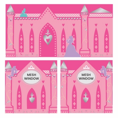 Delta Children Disney Princess Loft Bed Tent - Curtain Set For Low Twin Loft Bed (bed Sold Separately), , large