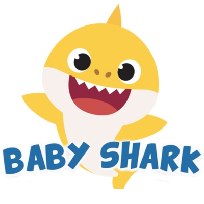 Baby Shark Wood Art Desk and Chair Set - Delta Children