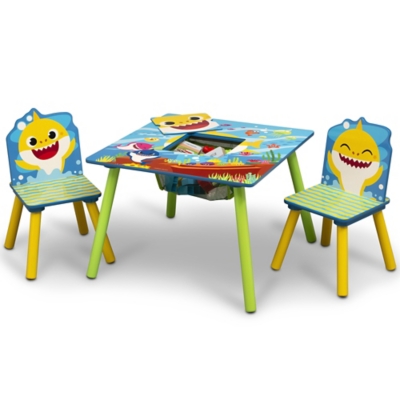 Delta children kids table and chair set storage hot sale