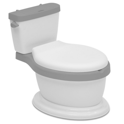 Delta Children Kid Size Toddler Potty For Boys & Girls - Includes Soft Seat With Built-in Splash Guard, , large