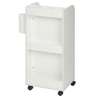 Honey Can Do Craft Storage Cart with Wheels - White