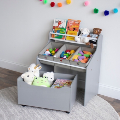 Humble Crew Elements Toy Storage Organizer with 12 Storage Bins