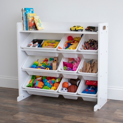 Large toy storage deals shelves