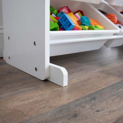 Humble Crew Inspire Grey Toy Organizer with Shelf and 9 Storage