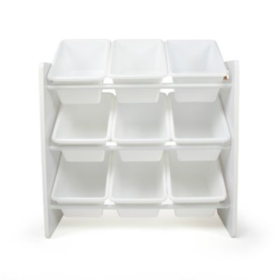 Cambridge Extra Large Kids' Toy Storage Organizer with 20 Storage Bins  White - Humble Crew