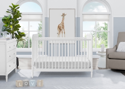 B600002558 Delta Children Saint 4-in-1 Convertible Crib, Bian sku B600002558